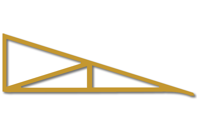 mono pitch timber truss
