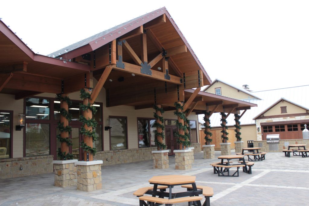 msa center timber truss